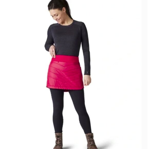 Smartwool Women's Smartloft Red Skirt Size Small - Picture 3 of 5
